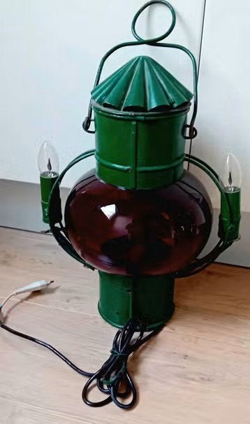 Oude scheepshanglamp, Ophalen of Verzenden