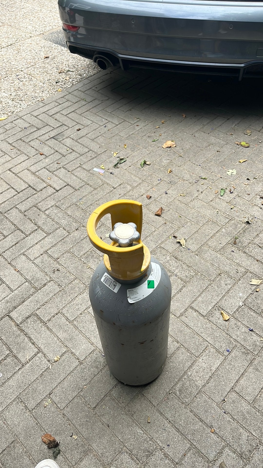 Koolzuur, Ophalen, Zo goed als nieuw
