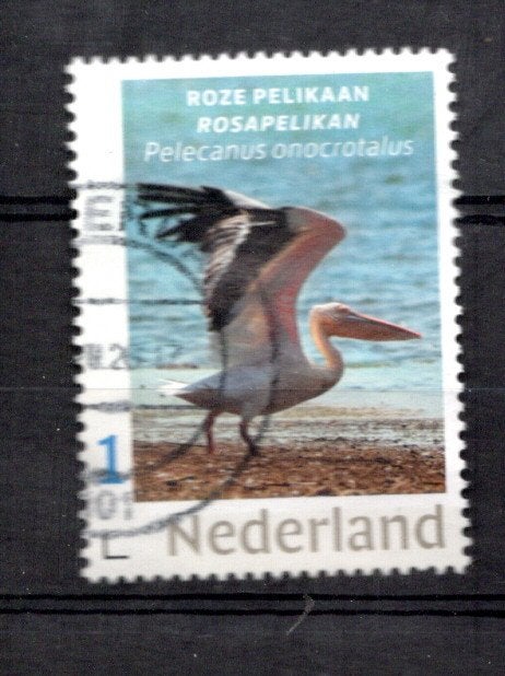 gestempelde zegel. persoonlijke: uit vel van 3. Vogeltje, Verzenden, Na 1940, Gestempeld