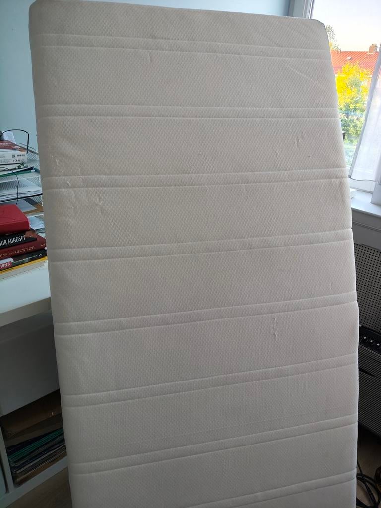 Kinder Matras Lily 70x150 Koudschuim HR45 Anti Allergie, Ophalen, Gebruikt, 190 cm of minder, Matras