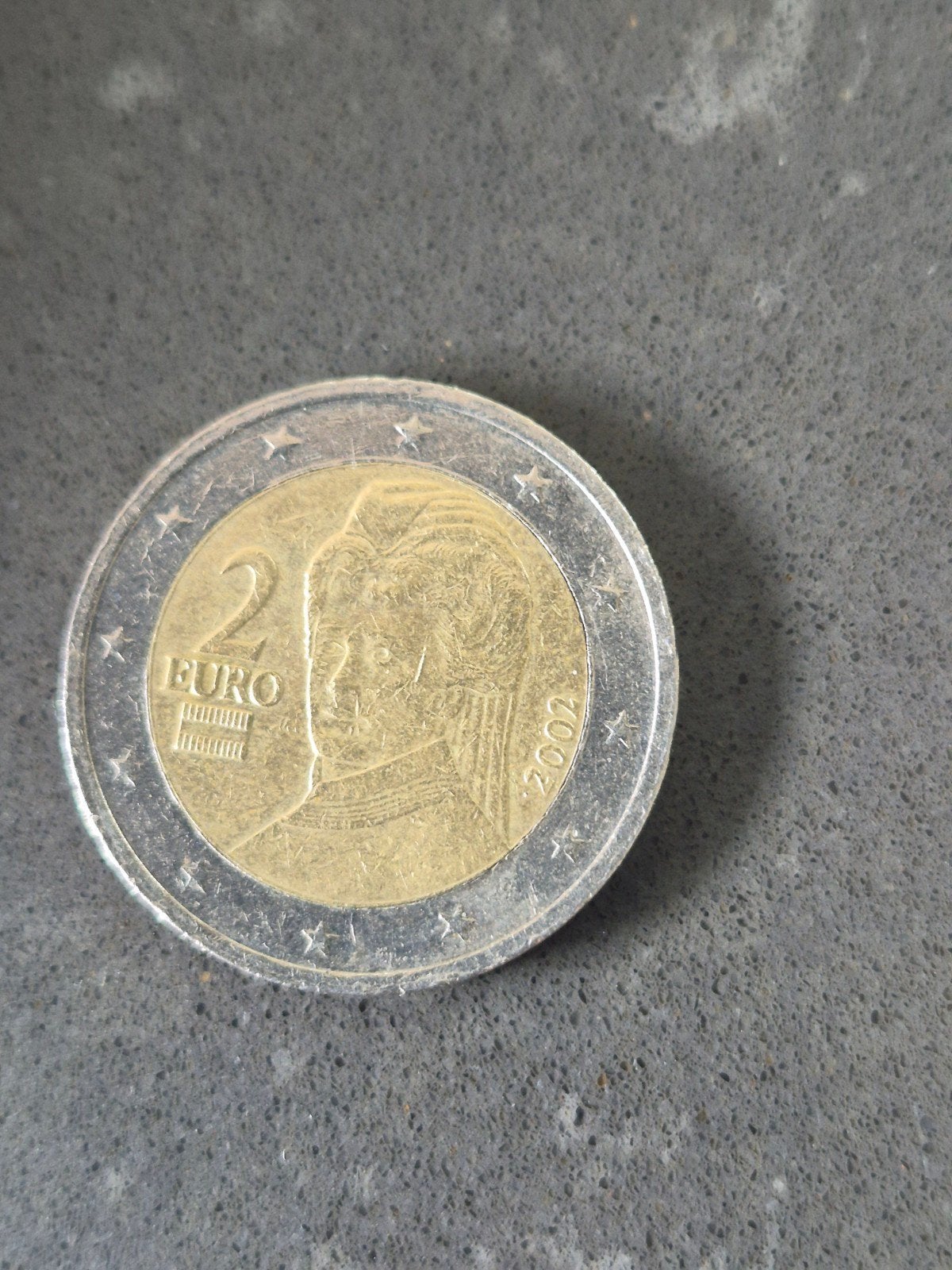 2 euromunt Oostenrijk 2002, Postzegels en Munten, Munten | Europa | Euromunten, Ophalen, Oostenrijk, 2 euro
