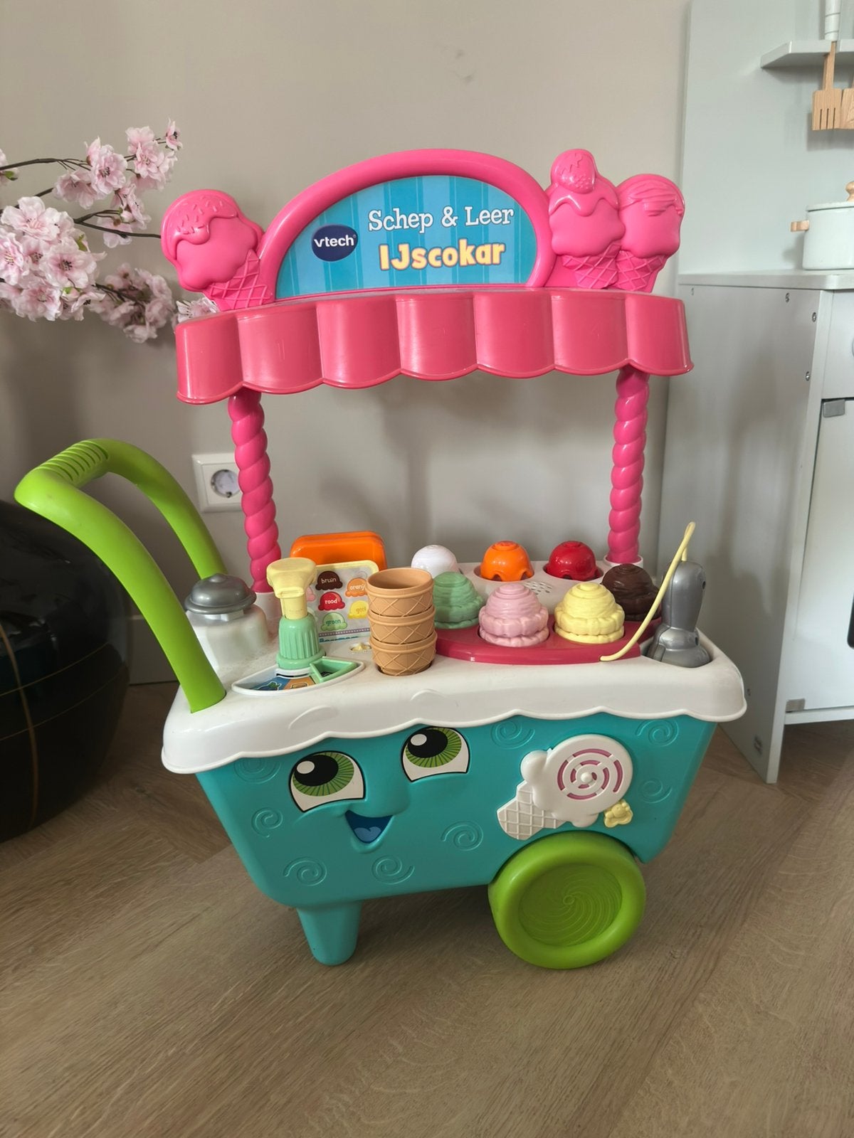 Vtech ijscokar, Ophalen, Zo goed als nieuw, Kunststof