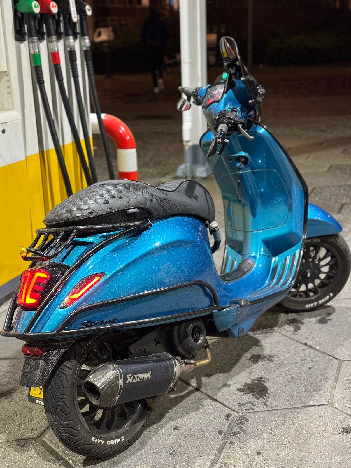 Vespa sprint custom, Overige modellen, Maximaal 45 km/u, Ophalen of Verzenden, Zo goed als nieuw