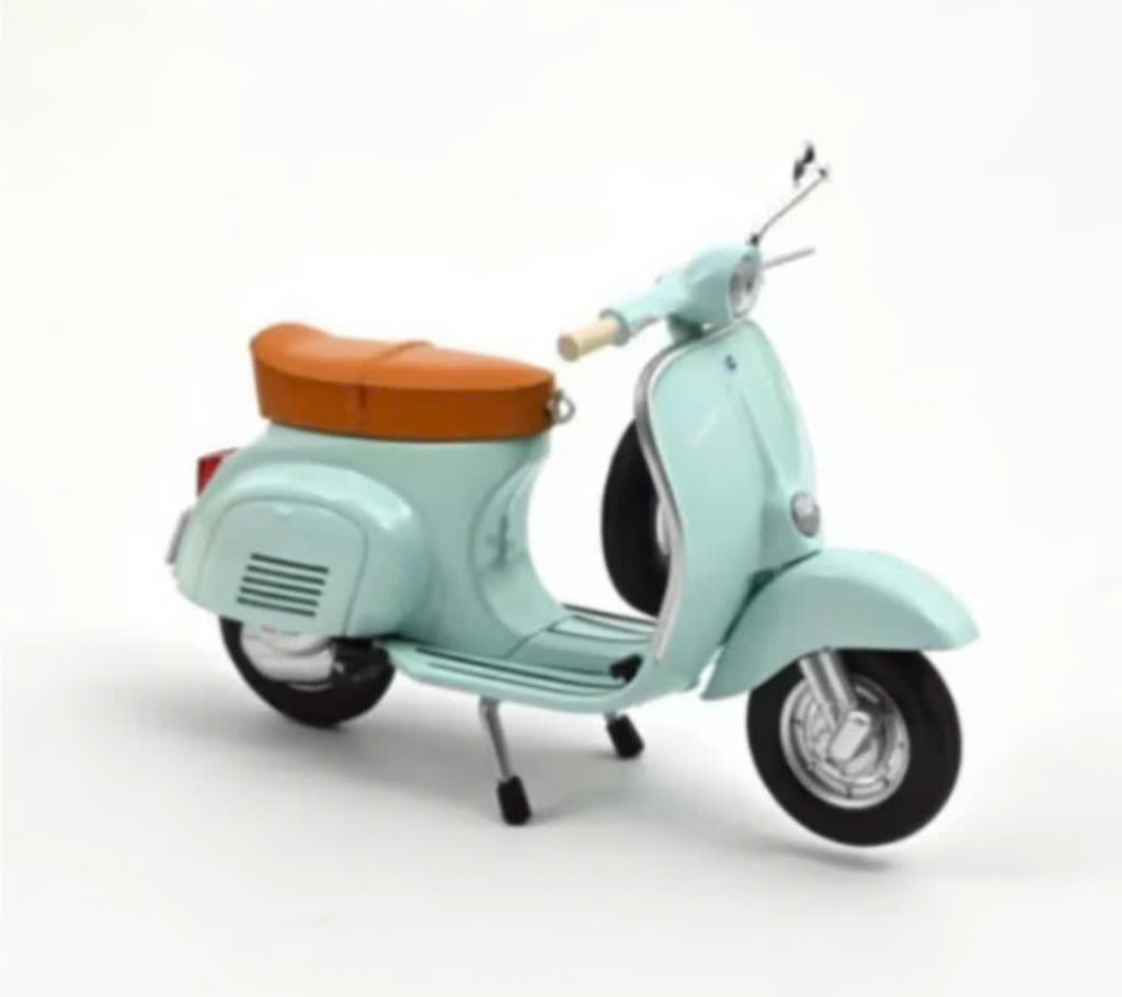 Vespa 50 N 1969 Licht Blauw schaal 1:18 NOREV REF. 182081, Verzenden, Nieuw, Motor, Norev