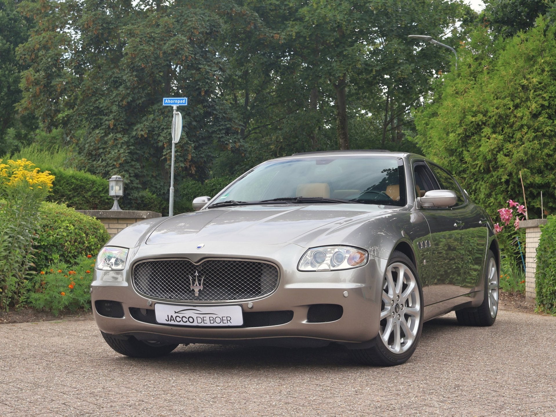 Maserati Quattroporte 4.2 Duo Select Schuifdak/Alcantara hem, Auto's, Maserati, Automaat, Gebruikt, Leder, Bedrijf