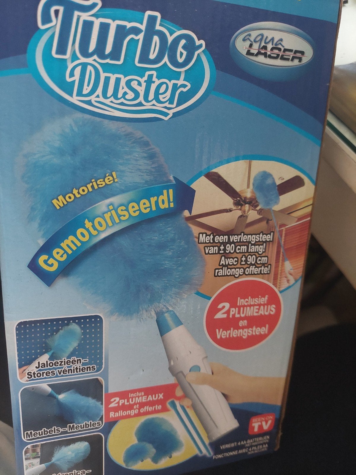 Aqua Laser Turbo Duster Gemotoriseerde Stofdoek, Ophalen, Overige typen