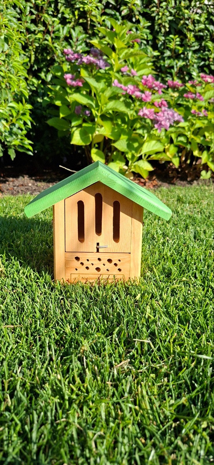 Nieuw insectenhotel voor bijen en vlinders, Ophalen, Nieuw
