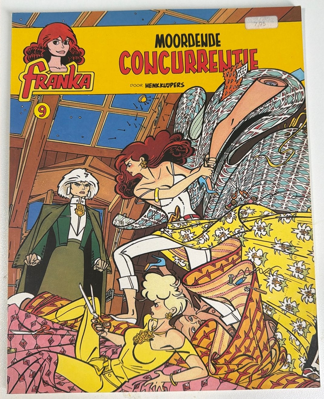 Franka - Moordende Concurrentie - Stripboek nr. 9, Boeken, Stripboeken, Eén stripboek, Ophalen of Verzenden, Gelezen