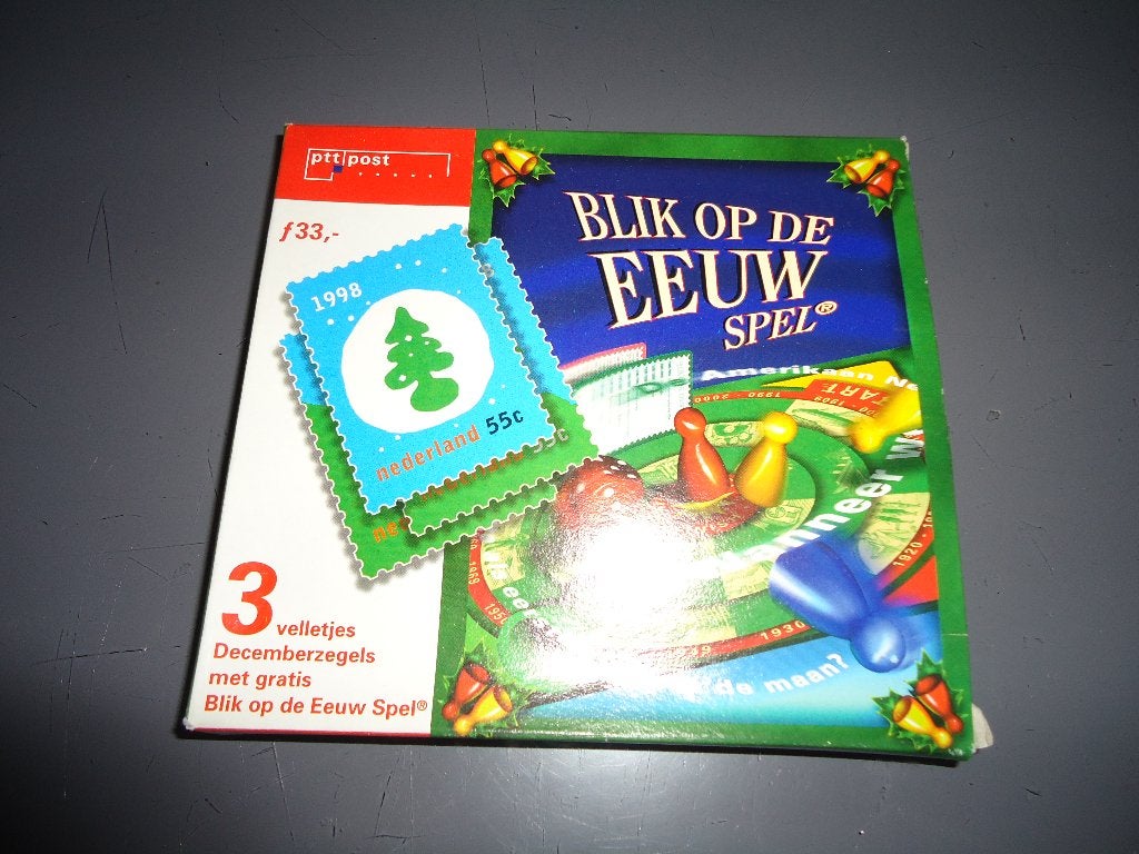 blik op de eeuw nog nieuw spelletje van post nl, Hobby en Vrije tijd, Gezelschapsspellen | Bordspellen, Ophalen of Verzenden, Nieuw