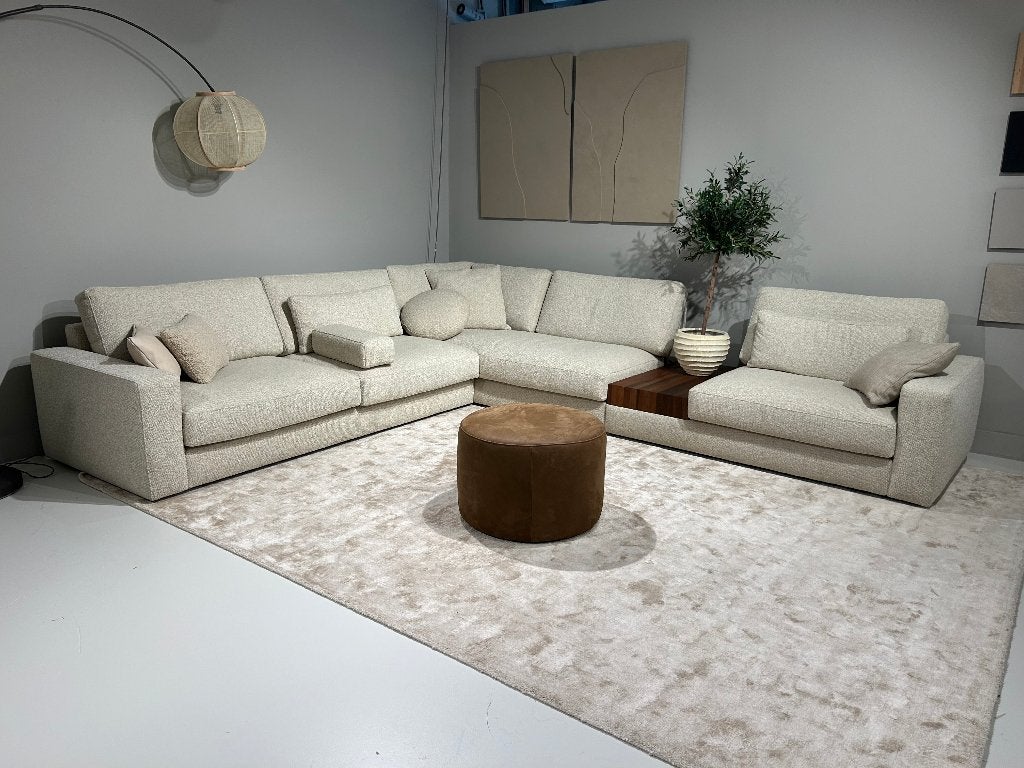 Designbanken Cartel Living - Leegverkoop toonzaal, Huis en Inrichting, Banken | Bankstellen, Ophalen, Hoekbank, 300 cm of meer
