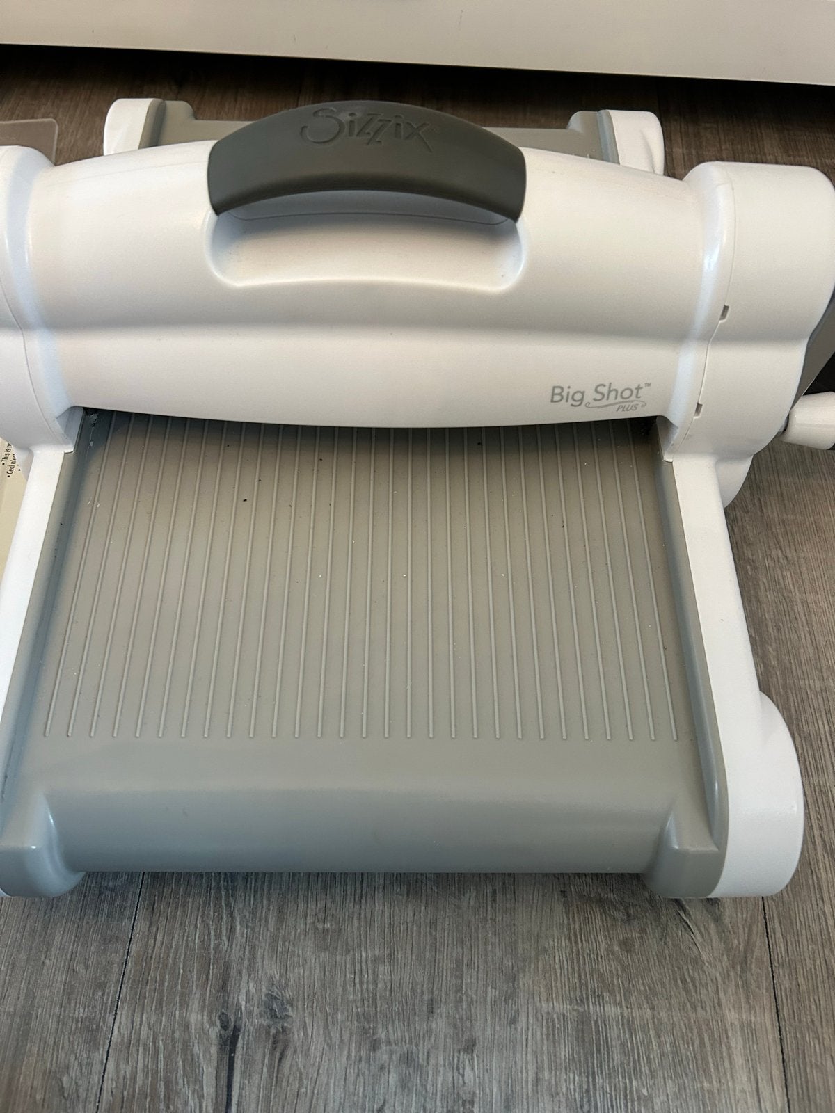 Sizzix Big Shot machine met accessoires, Gebruikt, Geschikt voor karton, Ophalen of Verzenden, Kunststof