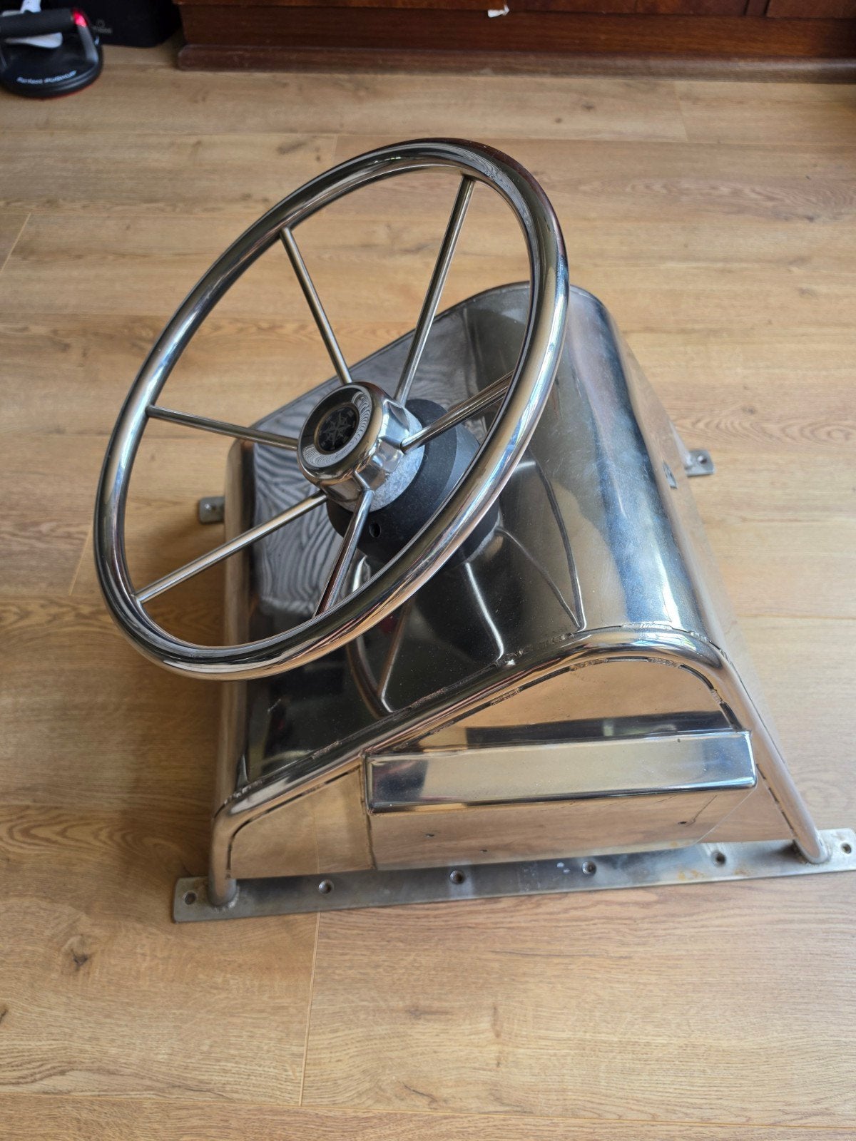 RVS Stuurconsole met Stuurwiel voor Boot, Ophalen of Verzenden, Gebruikt, Overige typen