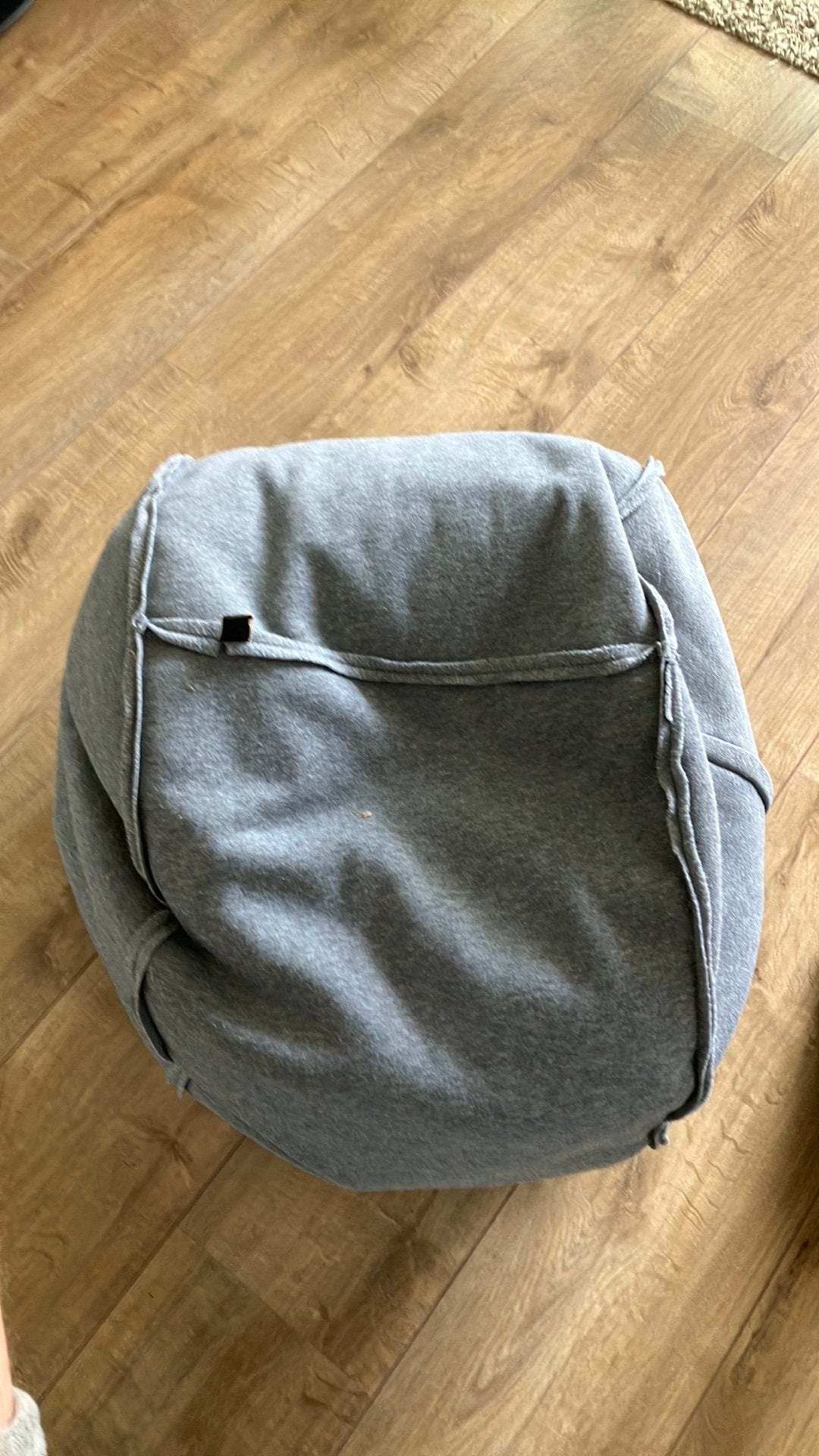 Zitzak te koop, Ophalen, Zo goed als nieuw, Grijs