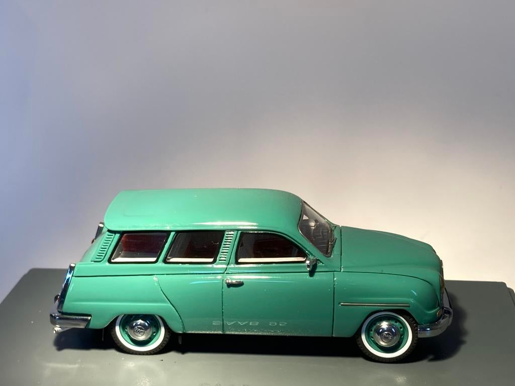 Saab 95 groen 1961, Ophalen of Verzenden, Zo goed als nieuw, Auto, Overige merken