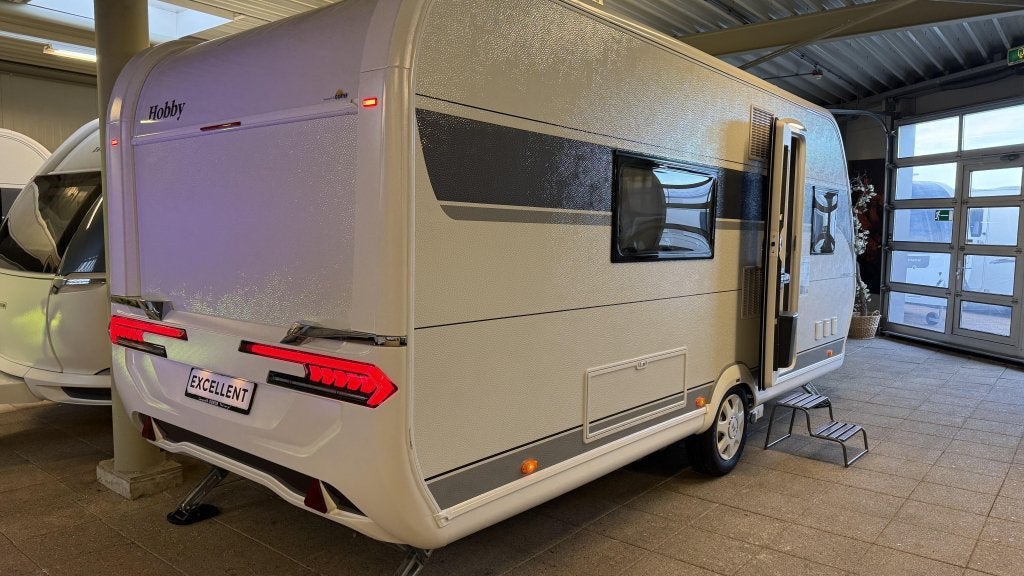 Hobby Excellent 495 WFB TOP AANBIEDING, Caravans en Kamperen, Caravans, Standaardzit, Hobby, Bedrijf, Overige typen