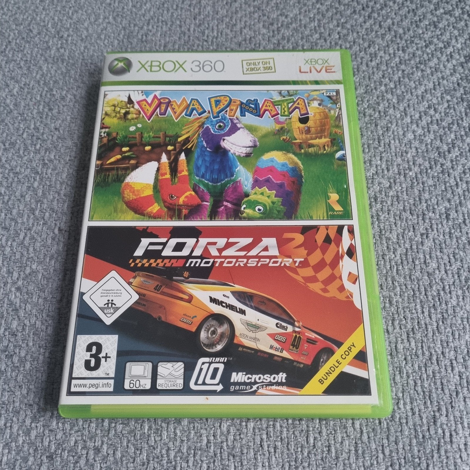 xbox 360 viva pinata/ forza motorsport 2, Gebruikt, Racen en Vliegen, 2 spelers, Ophalen of Verzenden