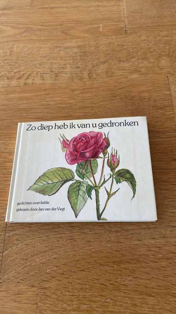 Jan van der Vegt, Zo diep heb ik van u gedronken, Ophalen of Verzenden, Zo goed als nieuw