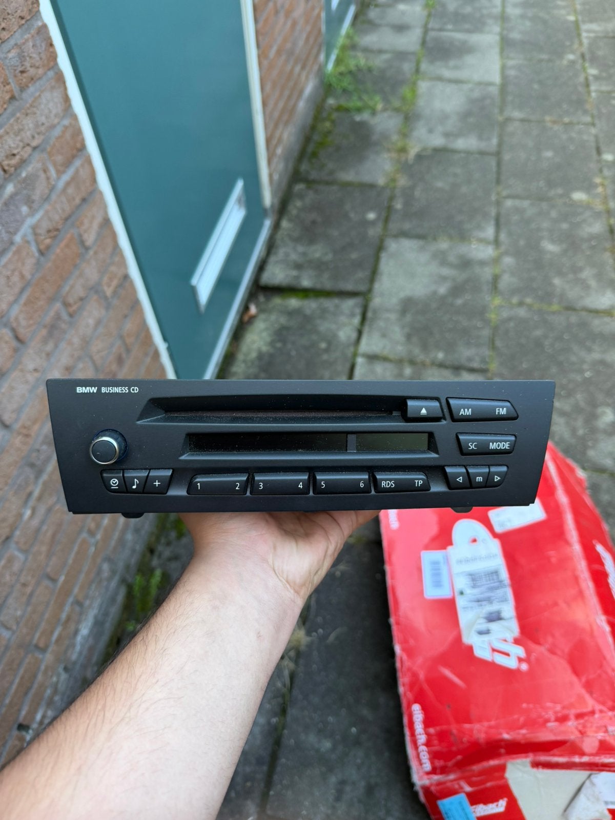 Bmw radio e87 e90 etc, Auto diversen, Ophalen, Zo goed als nieuw