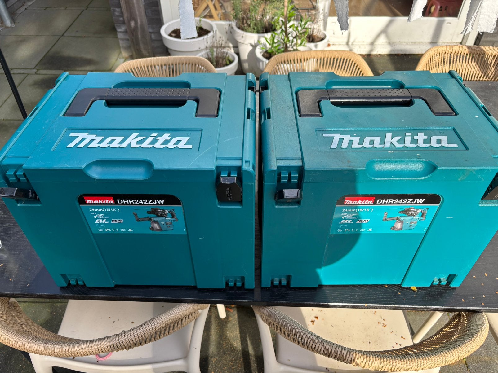 2x type 4 makita systainer, Ophalen of Verzenden, Zo goed als nieuw