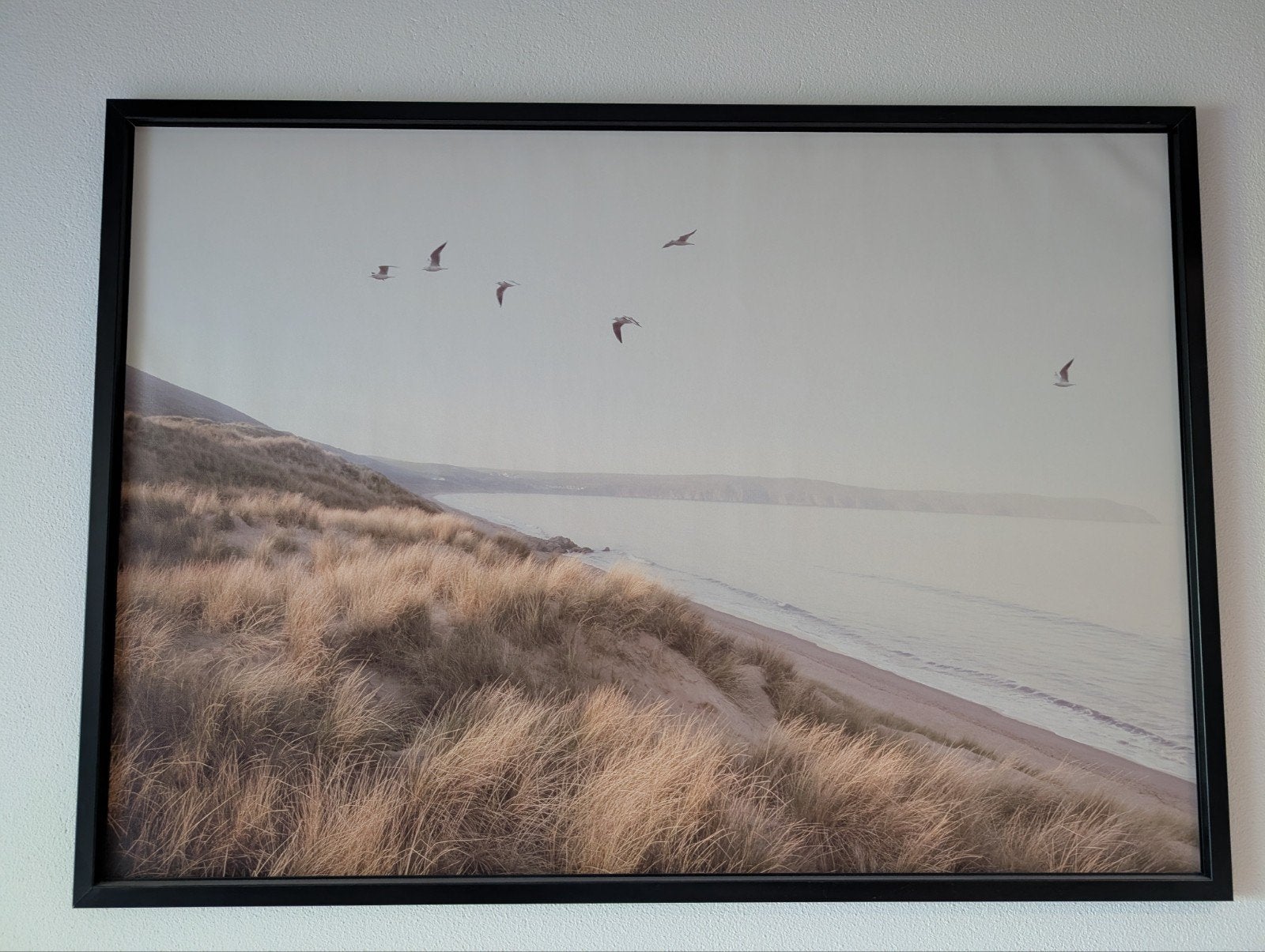 Ikea Bjorkstra birds by the beach 100x140cm, Ophalen