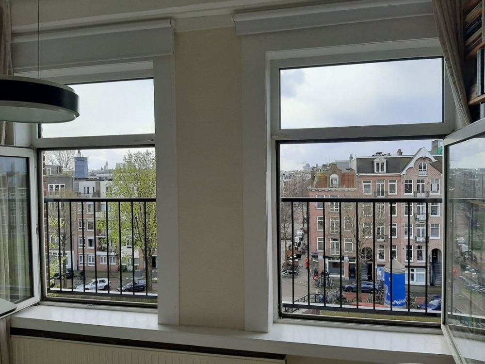Frans balkonhek voor openslaande deuren - valbeveiliging, Ophalen, Nieuw, IJzer, Sierhekwerk
