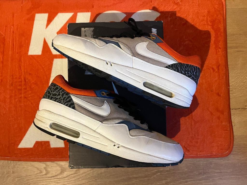 Air Max 1 Friendly Football Pack 44,5, Overige kleuren, Nike, Ophalen of Verzenden, Sneakers of Gympen