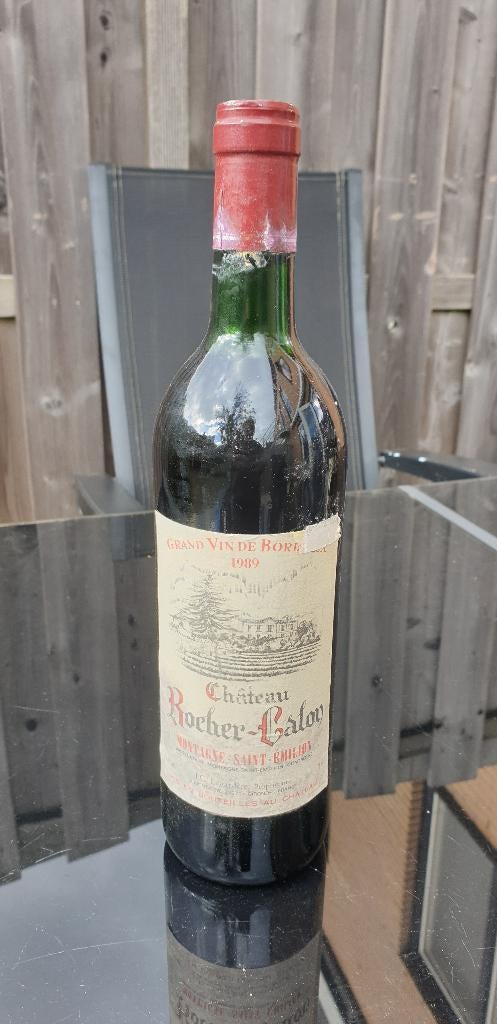 Grand Vin Chateau Rocher - Calon 1989, Frankrijk, Nieuw, Ophalen of Verzenden, Rode wijn