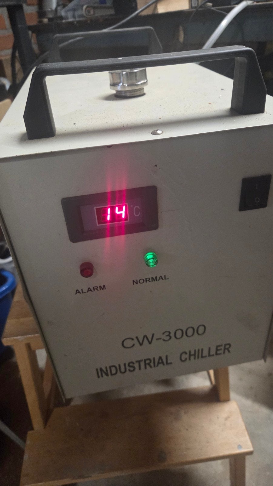 CW-3000 Chiller voor Lasersnijder/Graveermachine, Ophalen