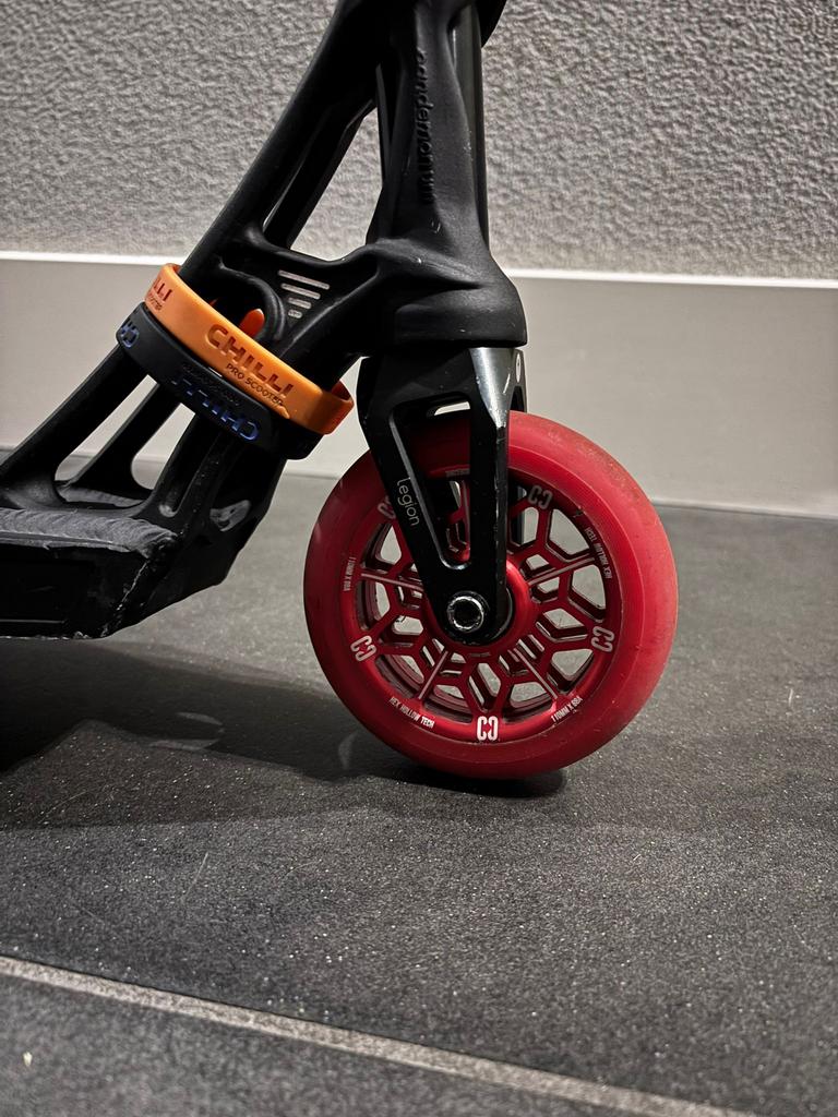 Step wielen en stuur (custom), Fietsen en Brommers, Steps, Ophalen, Gebruikt, Gewone step