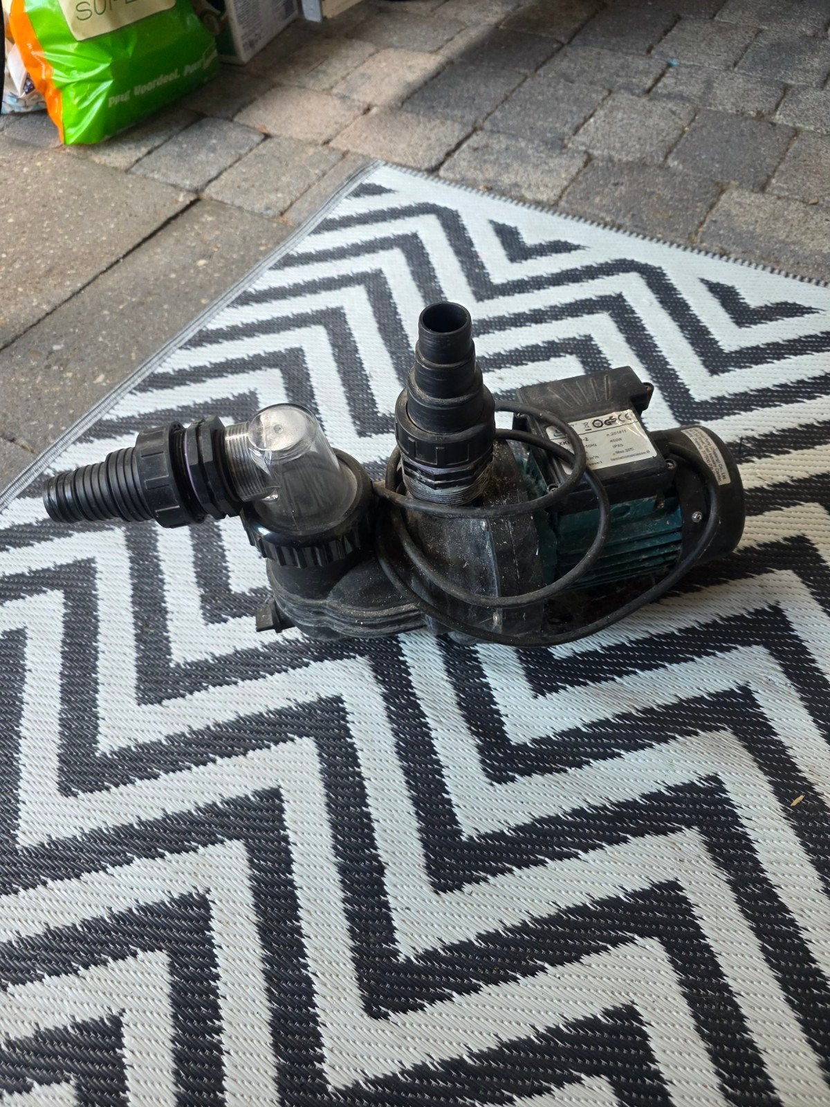 LEO XKP450-2 Dompelpomp - 450W, 9.5m³/h, Ophalen, Gebruikt, Elektrisch, Dompelpomp