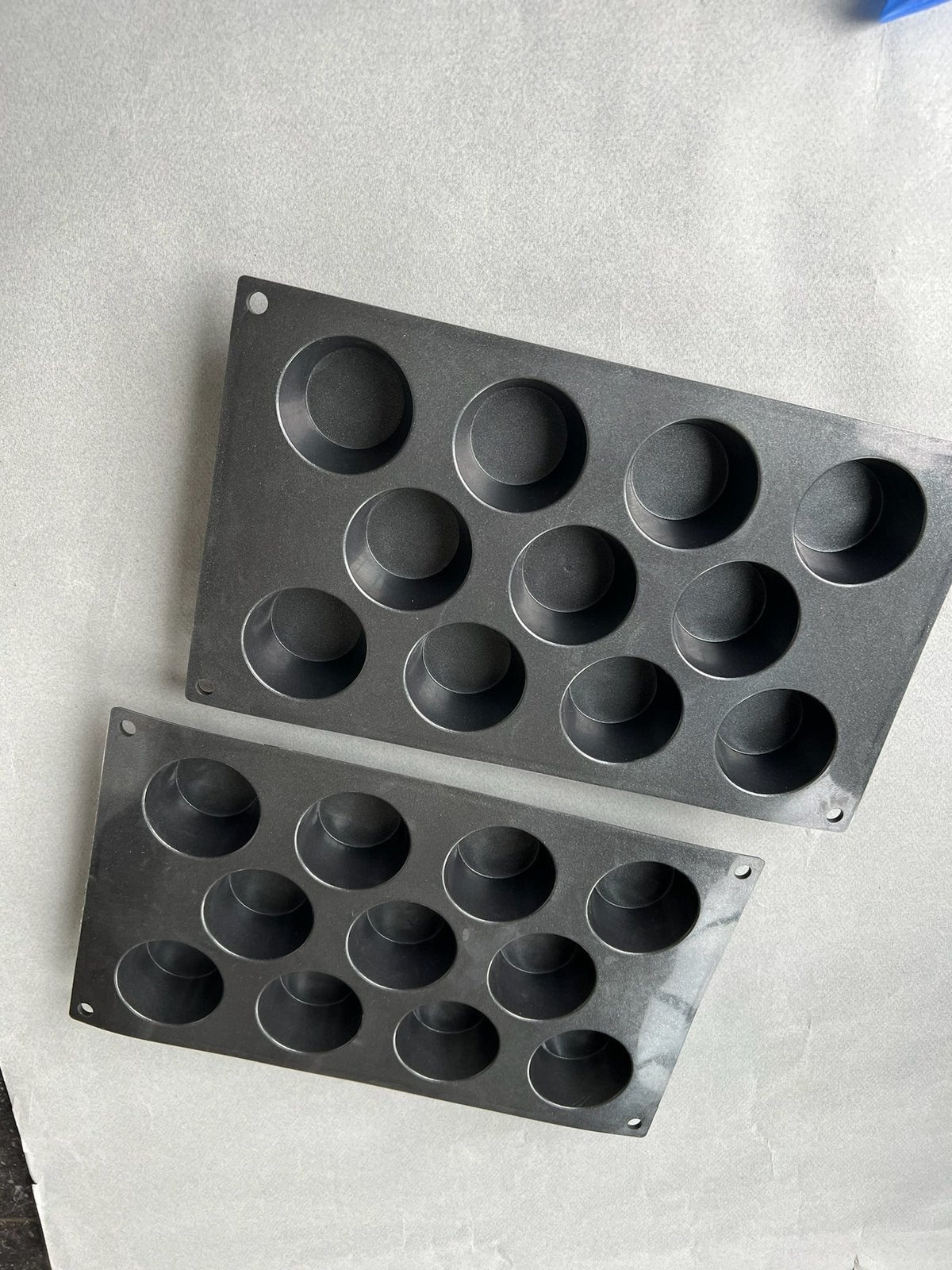 5 stuks - Siliconen Bakvorm - mini cupcake vorm, Hobby en Vrije tijd, Taarten en Cupcakes maken, Ophalen of Verzenden, Zo goed als nieuw