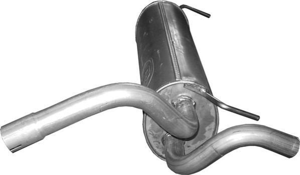 Uitlaat, Einddemper Opel Astra J, -, -, Opel, Nieuw