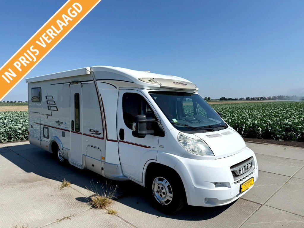 Hymer Tramp 614 SL, Ringverwarming, Tot en met 2, 7 tot 8 meter, L-zit