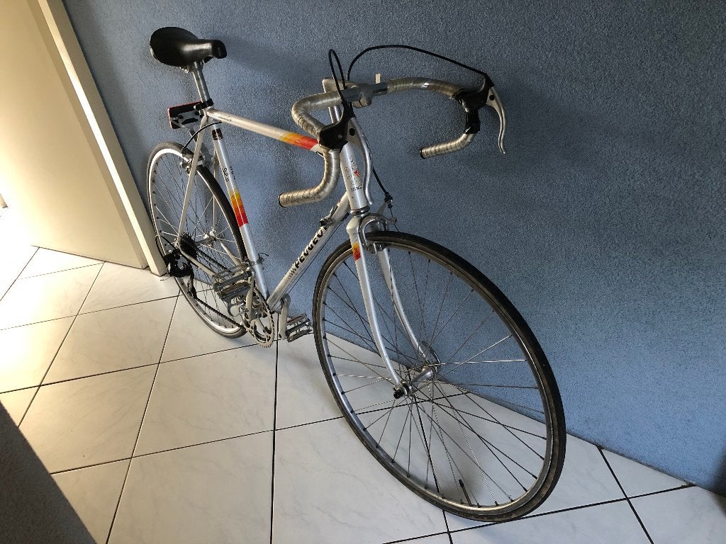 Retro racefiets Peugeot Aubisque 57cm, 28 inch, Gebruikt, 10 tot 15 versnellingen, Aluminium