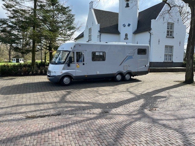 HYMER B 774, Integraal, Luifel, Ringverwarming, Fiat
