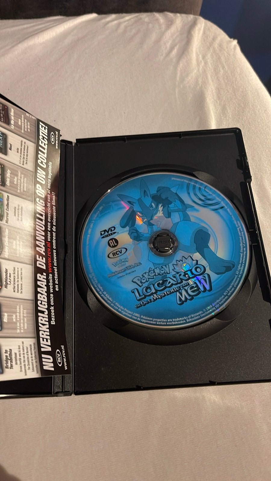 Pokémon Lucario en het Mysterie van Mew DVD, Cd's en Dvd's, Ophalen, Gebruikt, Animatie, Nederlands