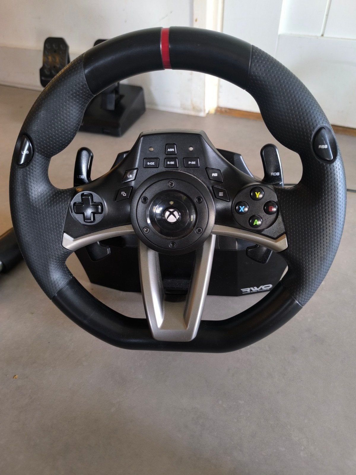 Racestuur met pedalen voor Xbox, Spelcomputers en Games, Ophalen of Verzenden, Gebruikt, Stuurtje of Sportattribuut, Xbox Series X