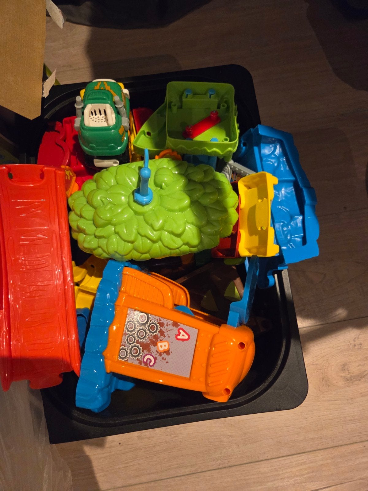 Grote zakken vol VTech Toet Toet Auto's en onderdelen, Ophalen, Gebruikt, Jongen of Meisje