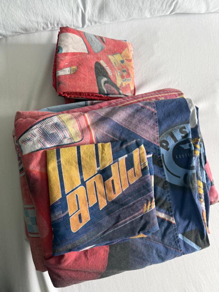Gratis kinderbeddengoed, Ophalen of Verzenden, Eenpersoons, Blauw, Kussen