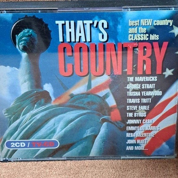 2 cd box  that's COUNTRY, Boxset, Ophalen of Verzenden, Zo goed als nieuw, Inclusief boekje