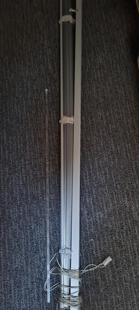 Zilverkleurig luxaflex, Ophalen of Verzenden, Zo goed als nieuw, 150 tot 200 cm