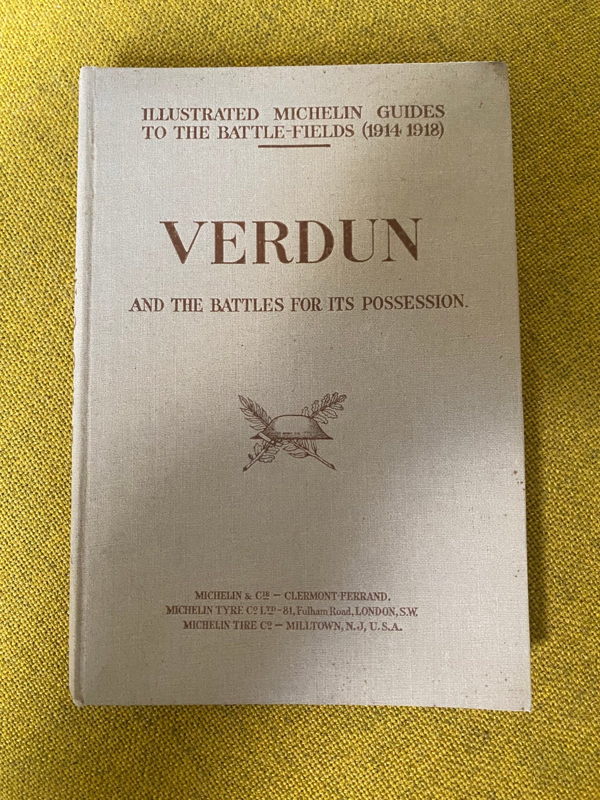 Verdun wo1 originele reisgids 1919, geen facsimile, Ophalen of Verzenden, Zo goed als nieuw, Europa