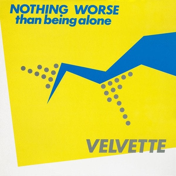 Velvette – Nothing Worse Than Being Alone1984 disco/electro, Gebruikt, Originele persing, Ophalen of Verzenden, 12 inch