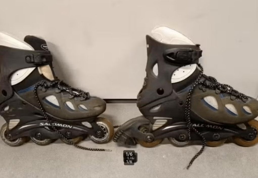 Salomon ft7 skates maat 42 (26,5cm) 76mm wielen, Gebruikt, Inline skates 4 wielen, Salomon, Ophalen of Verzenden