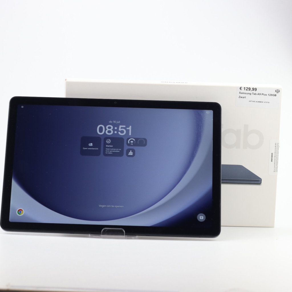 Samsung Tab A9 Plus 128GB Zwart, Computers en Software, Samsung, Zo goed als nieuw, Support@Samsung.com, 129, Samsung-ro, Yeongtong-gu
Suwon-si, Gyeonggi-do 16677
South Korea