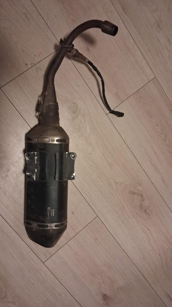 Akrapovic Uitlaat + Bocht Piaggio Zip  vesp 4T3V IGET Euro 5, Ophalen of Verzenden, Gebruikt