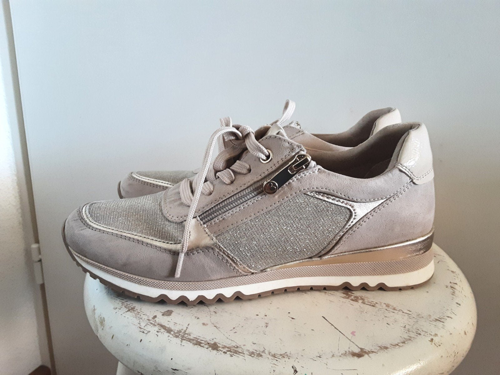 MARCO TOZZI schoenen sneakers maat 39, Beige, Marco Tozzi, Ophalen of Verzenden, Sneakers of Gympen