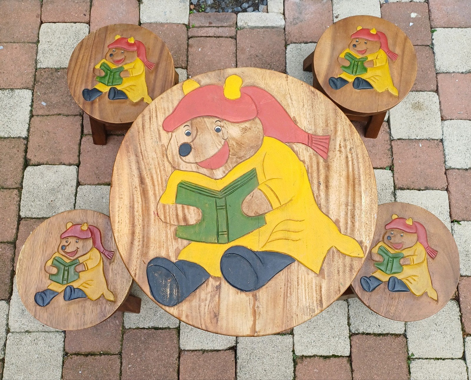 Houten Kindermeubelsetje, Ophalen, Gebruikt, Overige typen