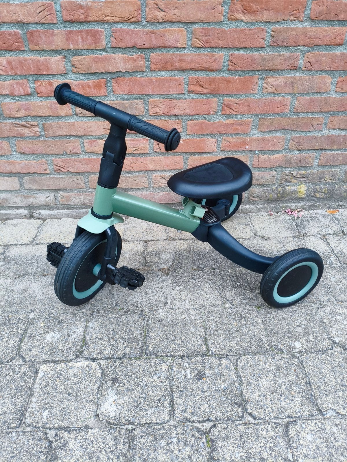 Topmark Kaya 4-in-1 loopfiets/driewieler groen, Ophalen, Loopfiets