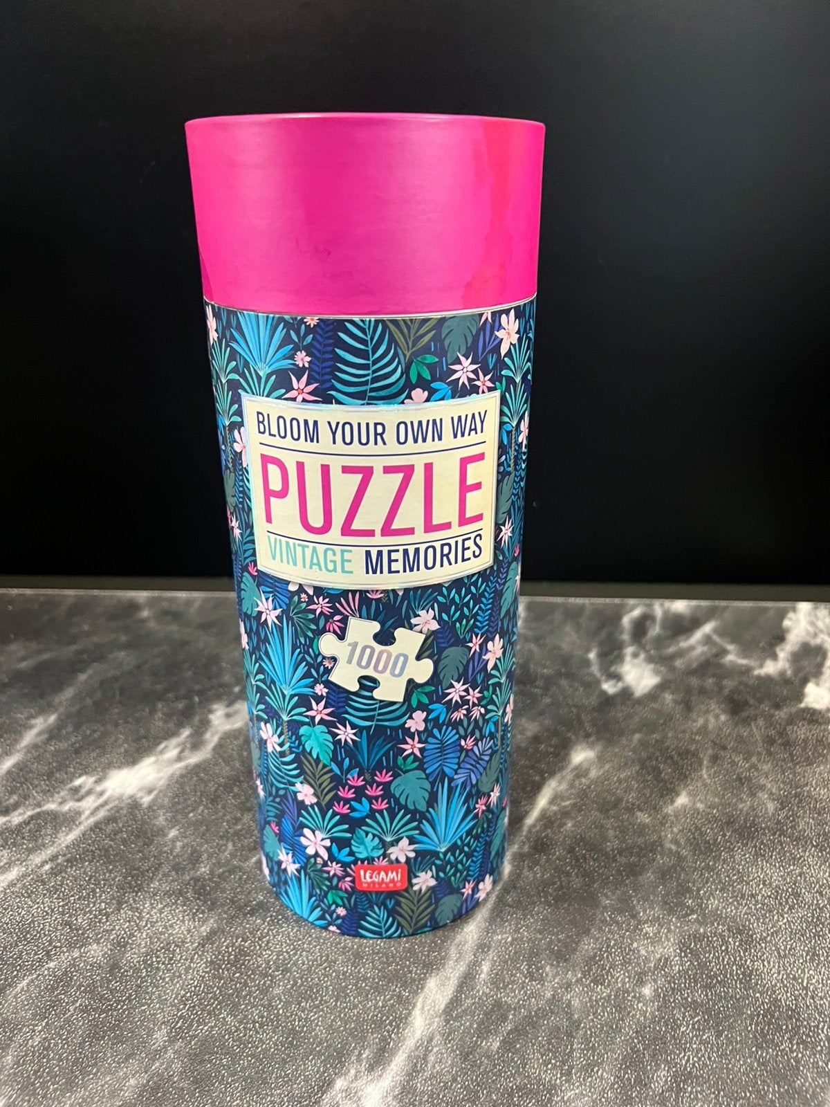 Legami puzzel 1000 stukjes Bloom your own way, Ophalen of Verzenden, 500 t/m 1500 stukjes, Zo goed als nieuw